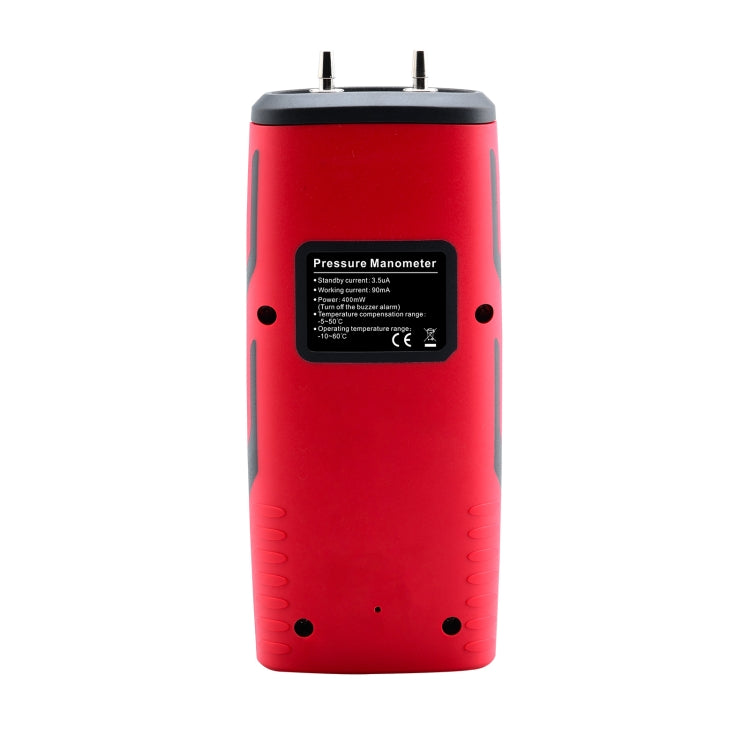 Misuratore di pressione differenziale con display LCD BENETECH GT5101, 1KPa, 2KPa, 4KPa, 10KPa, 40KPa, 50KPa, 125Pa, 250Pa, 100KPa
