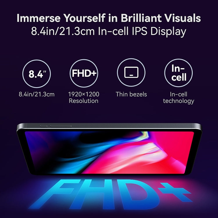 Tablet ALLDOCUBE iPlay 50 Mini Pro 4G LTE, Android 13 MTK Helio G99 Octa Core da 8,4 pollici, iPlay 50 Mini Pro US Plug, iPlay 50 Mini Pro EU Plug