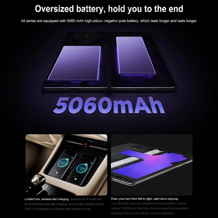 HUAWEI Mate X5, 7,85 pollici + 6,4 pollici HarmonyOS 4.0.0 Kirin 9000S 7nm Octa-Core 2,16GHz, OTG, NFC, non supporta Google Play, 12GB+256GB, 12GB+512GB, 16GB+512GB, 16GB+512GB Collector Edition