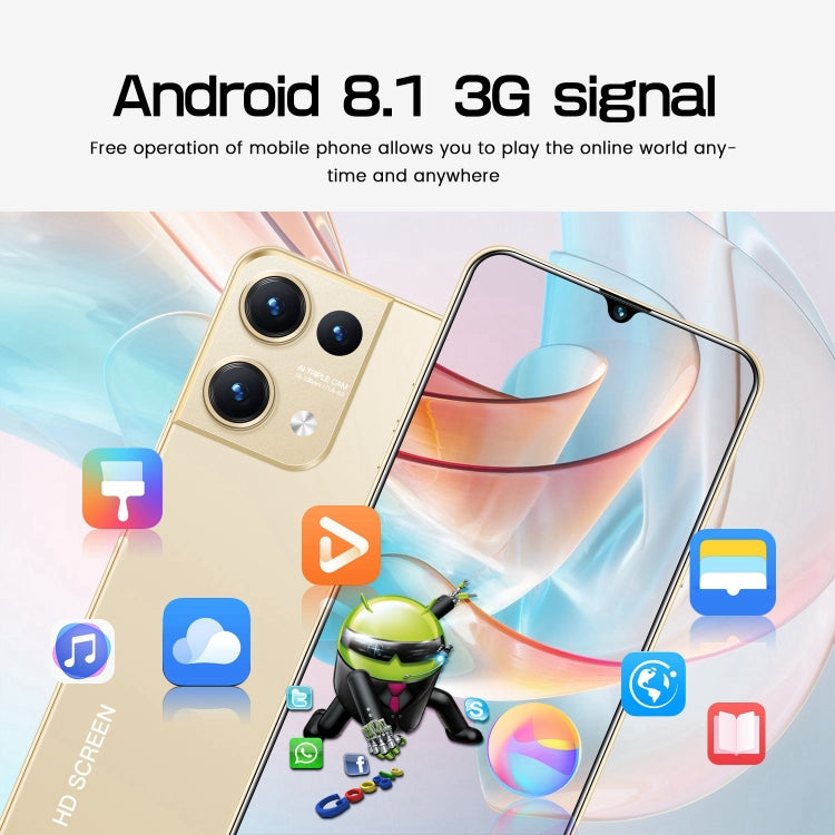 Reno9 Pro / B55, schermo da 6,49 pollici, identificazione facciale, Android 8.1 MTK6580A Quad Core, rete: 3G, OTG, doppia SIM, 2GB+16GB, i15 Pro Max / N85 1GB+16GB