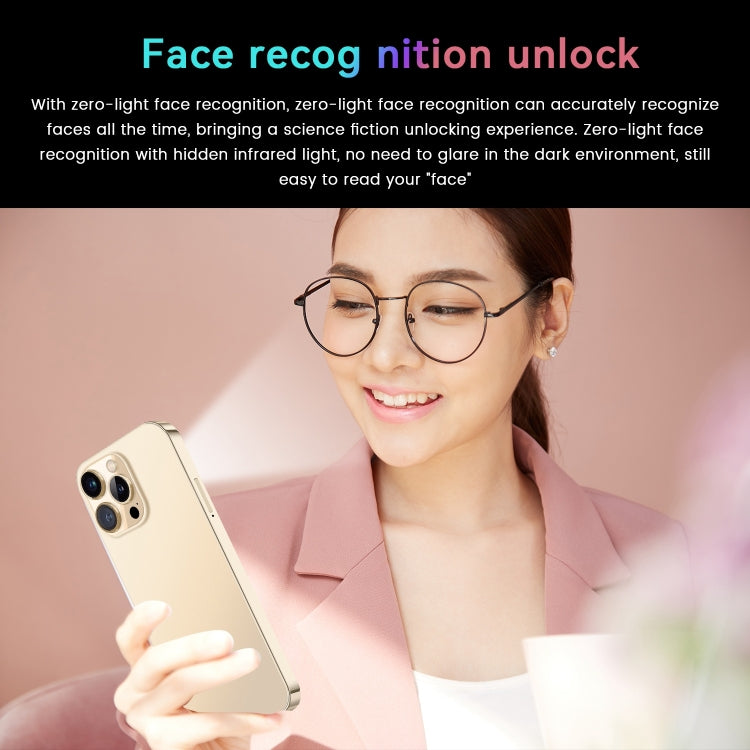 I14 Pro / N85 4G, schermo da 6,1 pollici, identificazione facciale, Android 8.1 MTK6737 Quad Core, rete: 4G, doppia SIM, I14 Pro / N85 4G 1GB+8GB