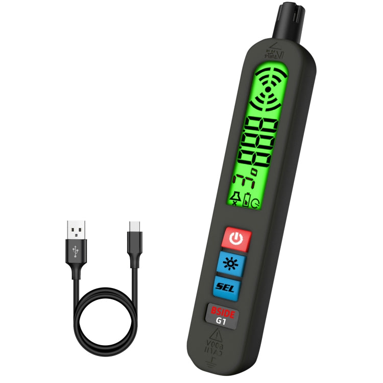 Rilevatore di gas combustibile portatile ricaricabile BSIDE G1, G1