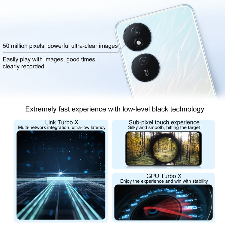 Honor Play8T, MagicOS 7.2 Dimensity 6080 Octa Core da 6,8 pollici fino a 2,4 GHz, Rete: 5G, OTG, Non supporta Google Play, 8GB+256GB, 12GB+256GB