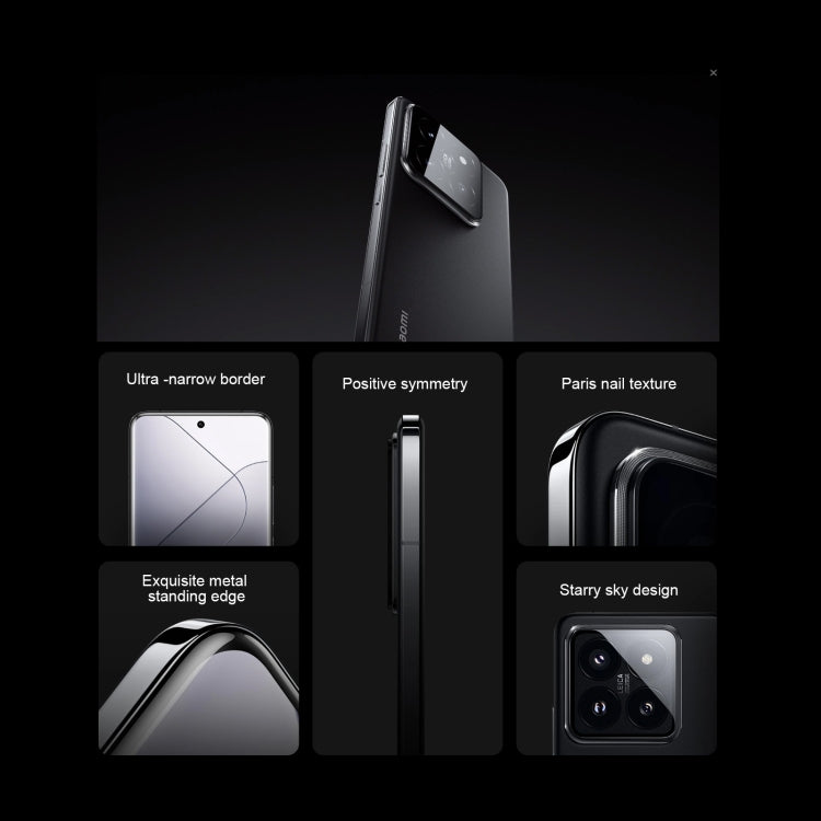 Xiaomi 14 Pro, 6,73 pollici Xiaomi HyperOS Snapdragon 8 Gen 3 Octa Core 4nm fino a 3,3GHz, NFC, Rete: 5G, 12GB+256GB, 16GB+512GB, 16GB+1TB