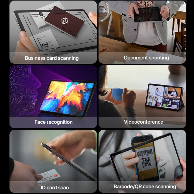 Tablet WiFi Lenovo K10 Pro da 10,6 pollici, Android 12, MediaTek Helio G80 Octa Core, supporto identificazione facciale, WiFi 4GB+64GB, WiFi 4GB+128GB