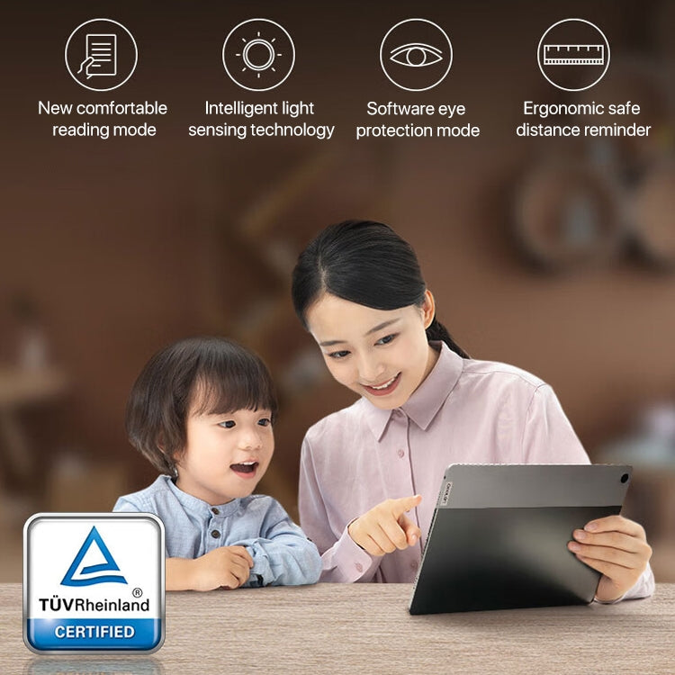 Tablet Lenovo K10 Pro 10,6 pollici 4G LTE, Android 12, Qualcomm 6225 Octa Core, supporto identificazione facciale, 4G LTE 6GB+128GB