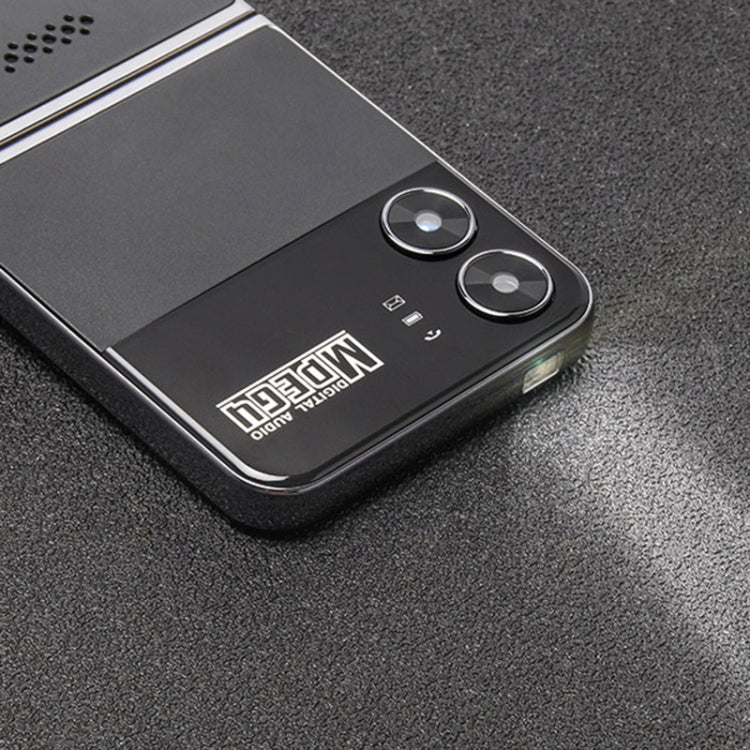 Telefono UNIWA F265 Flip Style, Mediatek MT6261D da 2,55 pollici, FM, 4 schede SIM, 21 tasti