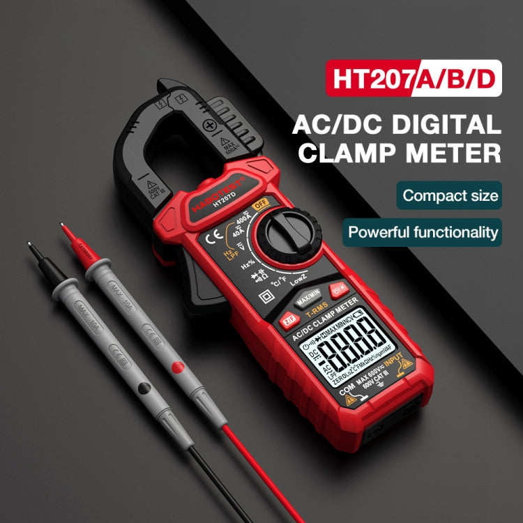HABOTEST HT207B Multimetro a pinza digitale multifunzionale, HT207B