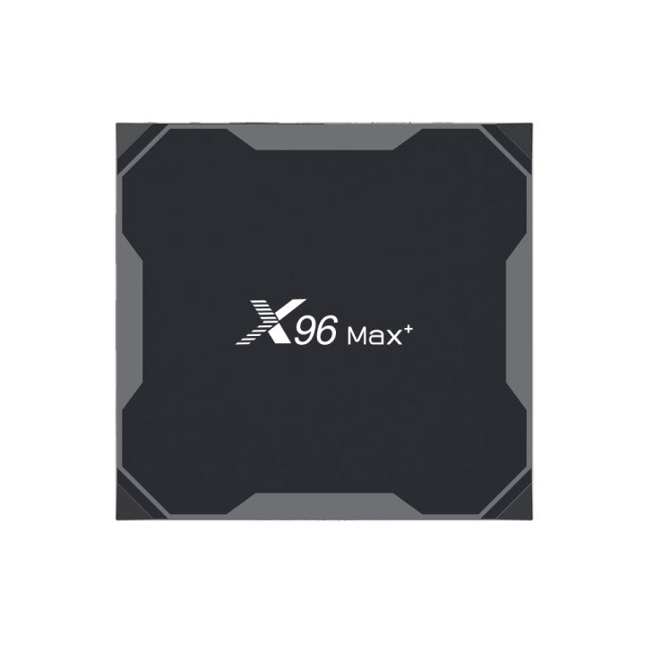 X96 max+ 4K Smart TV Box, Android 9.0, Amlogic S905X3 Quad-Core Cortex-A55,4GB+64GB, Supporto LAN, AV, WiFi 2.4G/5G, USBx2, Scheda TF,, EU Plug, US Plug, UK Plug, AU Plug