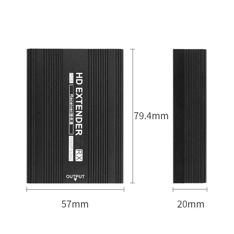 Convertitore trasmettitore e ricevitore extender HDMI Measy ET1815, distanza di trasmissione: 150 m, AU, EU, US, UK