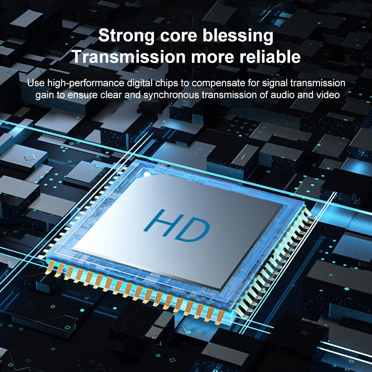 Convertitore trasmettitore e ricevitore extender HDMI Measy ET1815, distanza di trasmissione: 150 m, AU, EU, US, UK