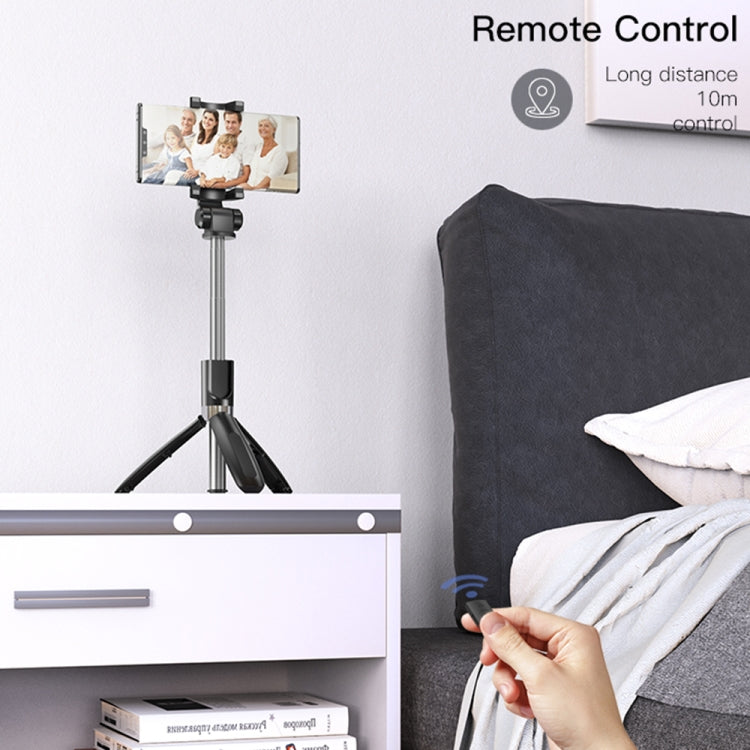 Yesido SF11 Supporto per selfie con trasmissione in diretta per telefono treppiede Bluetooth retrattile, SF11
