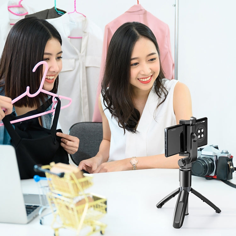 Yesido SF11 Supporto per selfie con trasmissione in diretta per telefono treppiede Bluetooth retrattile, SF11