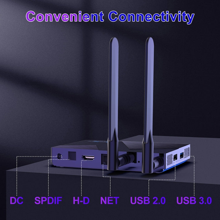 Smart TV Box Android 12.0 H96 Max V58, Cortex-A76 quad-core e Cortex-A55 quad-core, 4GB+32GB, 8GB+64GB
