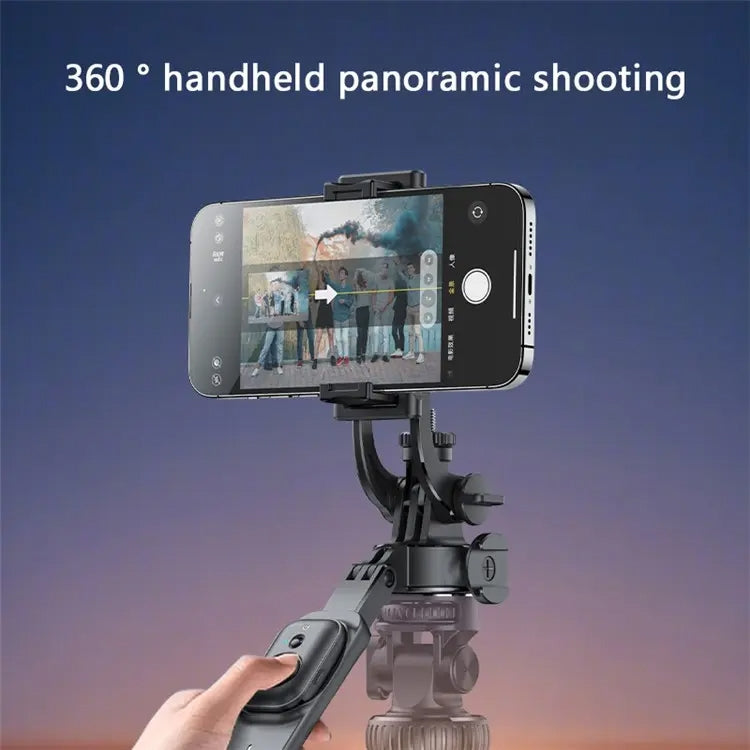 YESIDO SF17 Supporto per selfie con treppiede retrattile in metallo multifunzionale per fotocamera di telefoni cellulari, SF17