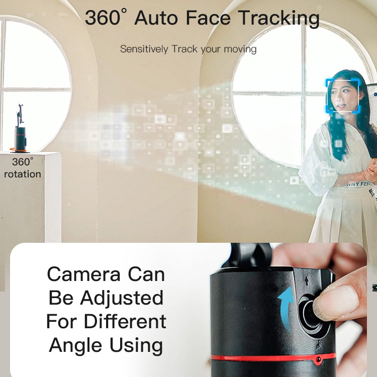 YESIDO SF16 Staffa PTZ per rilevamento automatico del volto da 360 gradi Al, SF16