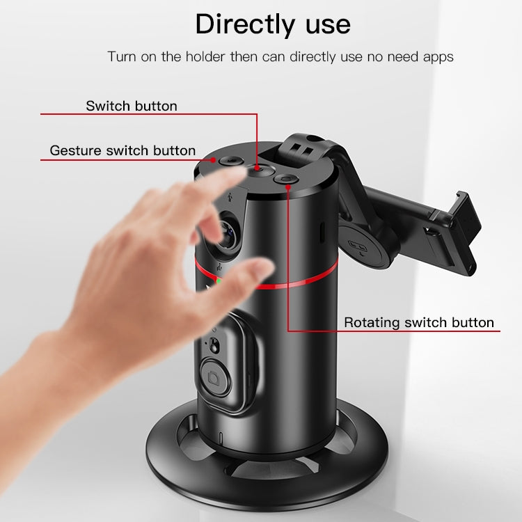 YESIDO SF16 Staffa PTZ per rilevamento automatico del volto da 360 gradi Al, SF16