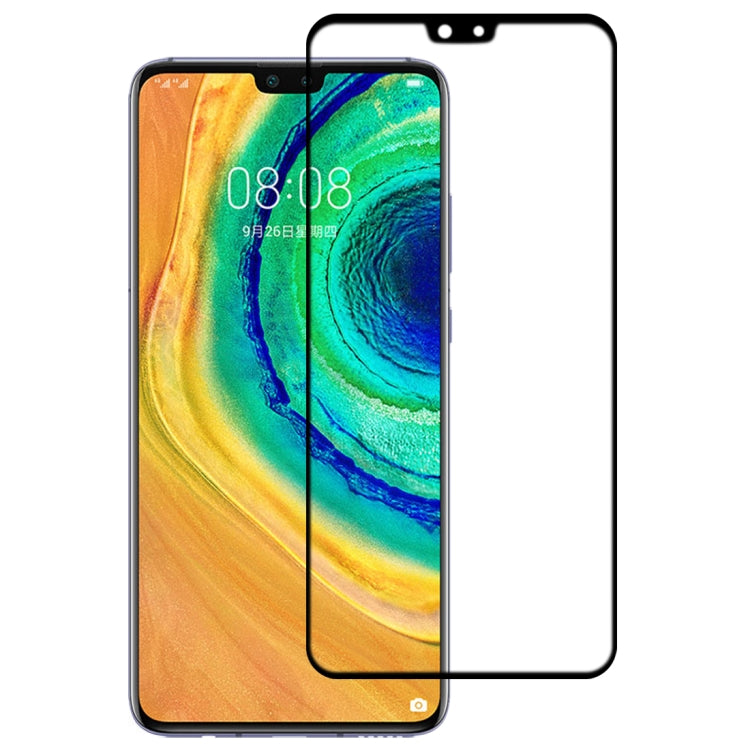 Pellicola in vetro temperato a schermo intero con colla completa, For Huawei Mate 30(1 PC), For Huawei Mate 30 Lite (1 PC), For Huawei Nova 5T, For Huawei Nova 5z, For Huawei Nova 6, For Huawei P Smart S, For Huawei P40 Lite E, For Huawei Enjoy 10e