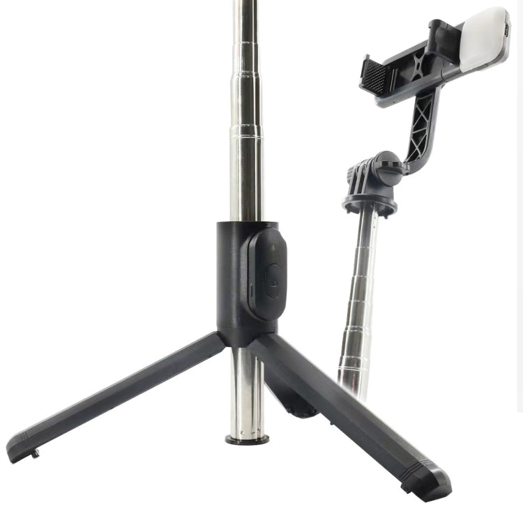 Treppiede per trasmissione live multifunzionale Bluetooth Selfie Stick Q07, Without Light, With Light