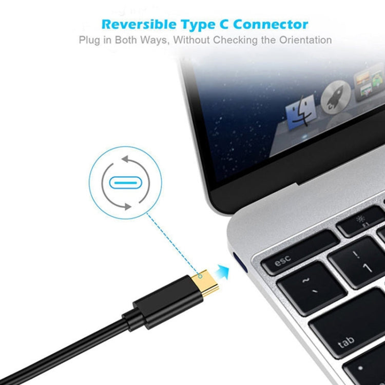 Cavo adattatore USB-C/Type-C a HDMI HD, lunghezza: 1,8 m, 4K 30Hz, 4K 60Hz