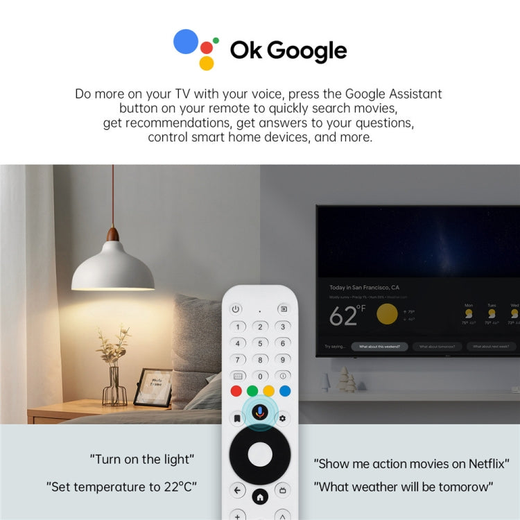 MECOOL KM2 Plus Android 11 Smart TV Box vocale WiFi dual-band 4 GB + 32 GB, AU Plug, US Plug, EU Plug, UK Plug