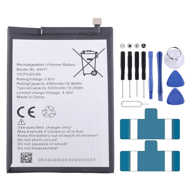 Sostituzione della batteria, For Tecno Camon 17 Pro / Camon 18P, For Tecno Pova 2 LE7, For Tecno Camon 17 CG6 CG7, For Tecno Spark 7 / Spark 7T, For Tecno Spark 6 Air / Pouvoir 4 Pro, For Tecno Spark 6 / Camon 16, For Tecno Pop 4 / Camon 15