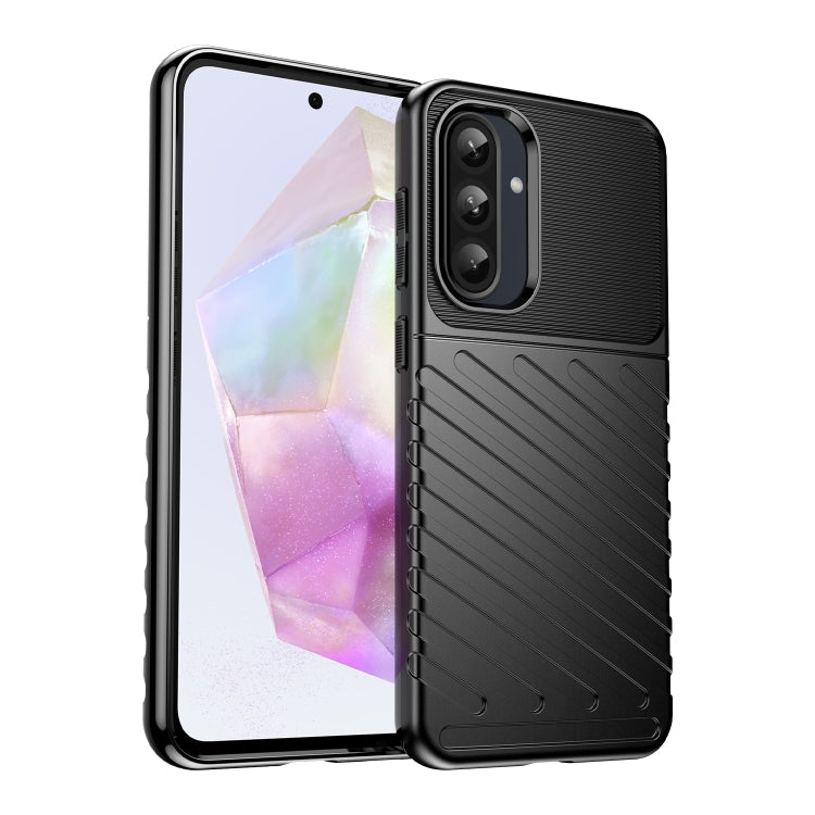 Custodia per telefono in TPU antiurto Thunderbolt, For Samsung Galaxy A56 5G, For Samsung Galaxy A36 5G, For Samsung Galaxy M14 4G, For Samsung Galaxy A15 5G / A15 LTE, For Samsung Galaxy A55, For Samsung Galaxy A35, For Samsung Galaxy A05s