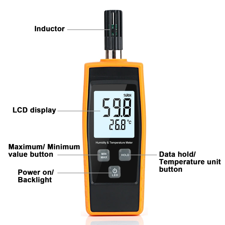 Misuratore digitale di temperatura e umidità RZ852, RZ852