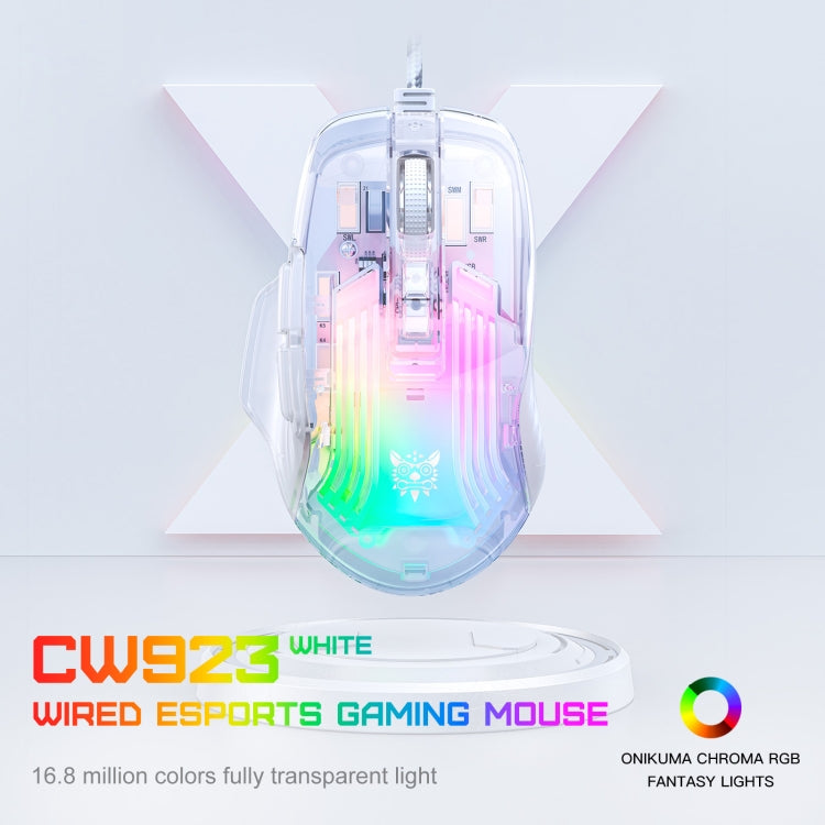 Mouse cablato con illuminazione RGB ONIKUMA CW923, CW923