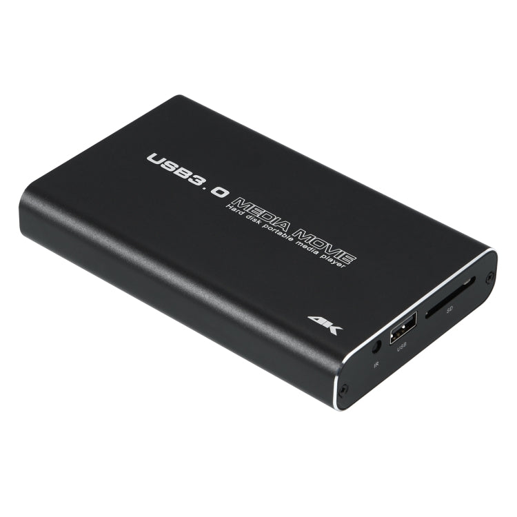 Lettore multimediale HD MP2506P 4K 30Hz, supporta la riproduzione in loop automatico di video, foto e musica, MP2506P