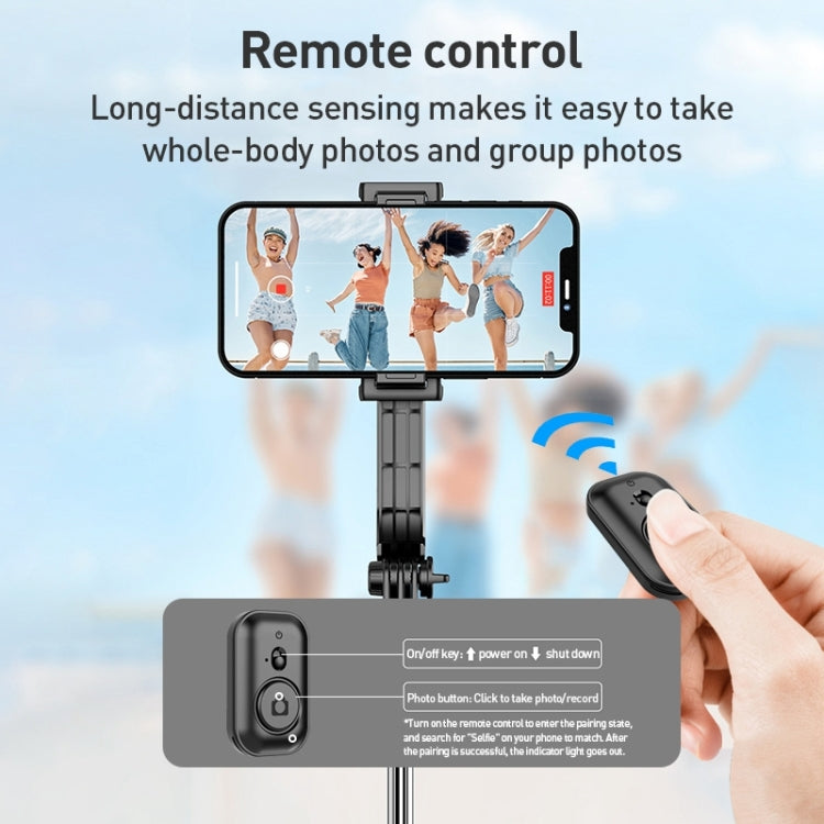 Bastone selfie treppiede staccabile con telecomando Bluetooth ZGA S01, S01