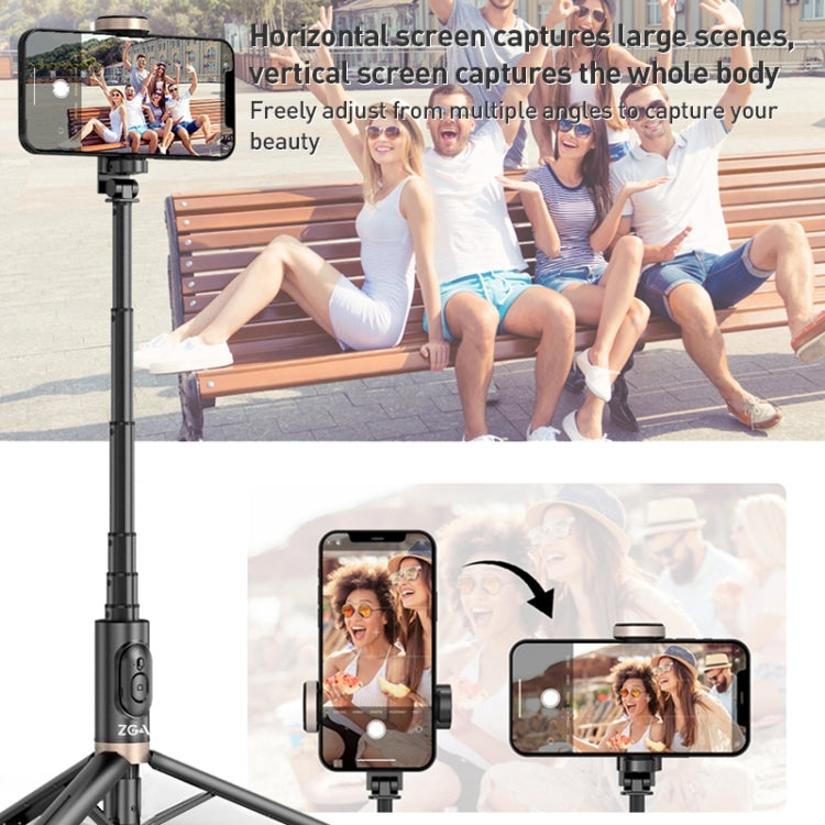 Bastone selfie treppiede nascosto con telecomando Bluetooth ZGA S02, S02