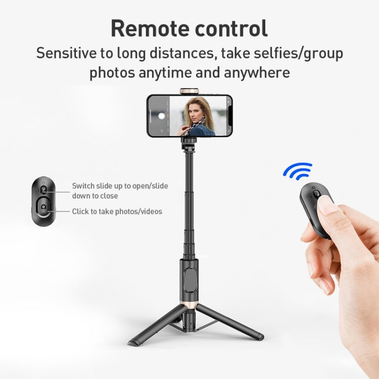 Bastone selfie treppiede nascosto con telecomando Bluetooth ZGA S02, S02
