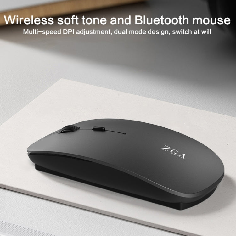 Mouse ZGA Chinchilla Dual Mode Wireless 2.4G + Bluetooth 5.0