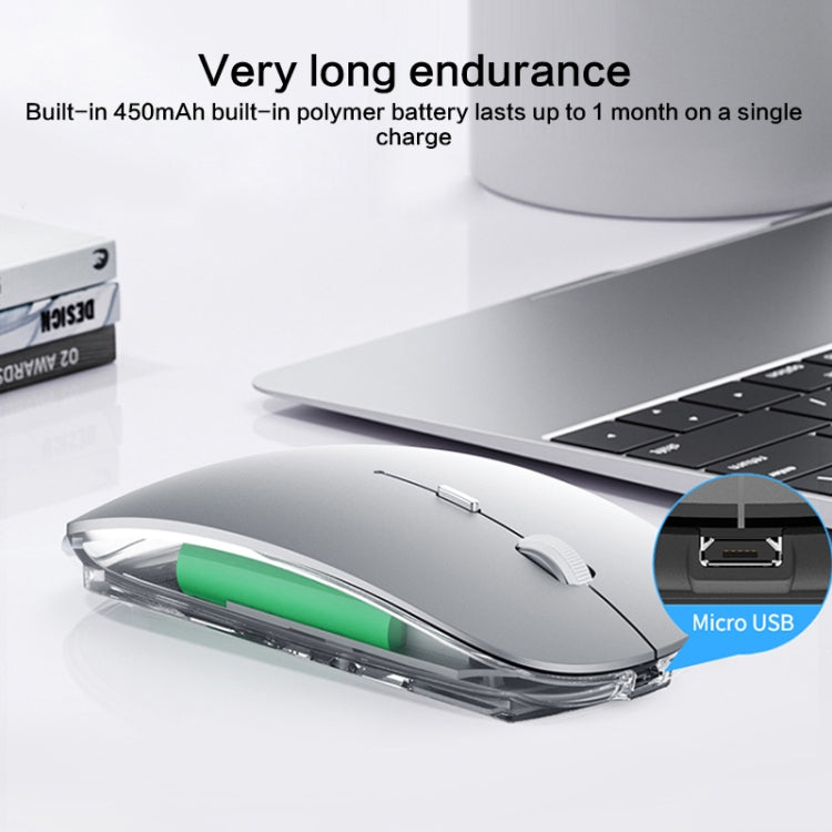 Mouse ZGA Chinchilla Dual Mode Wireless 2.4G + Bluetooth 5.0