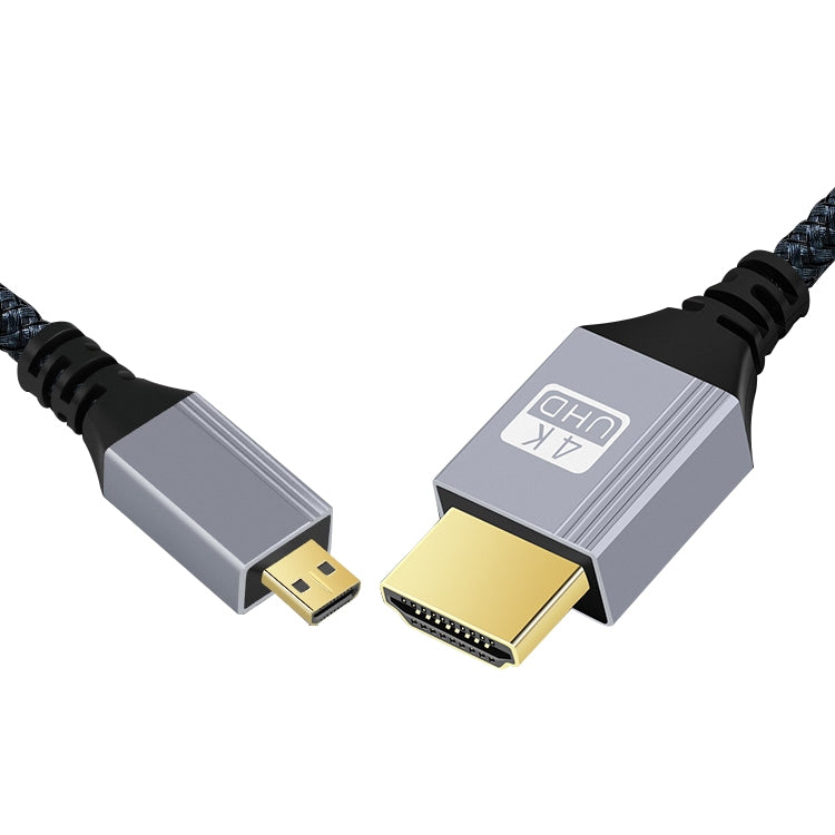 Cavo adattatore video HD per fotocamera digitale da HDTV a Micro HDTV 4K 120Hz, 0.3m, 1m, 1.5m, 2m, 3m, 5m, 10m