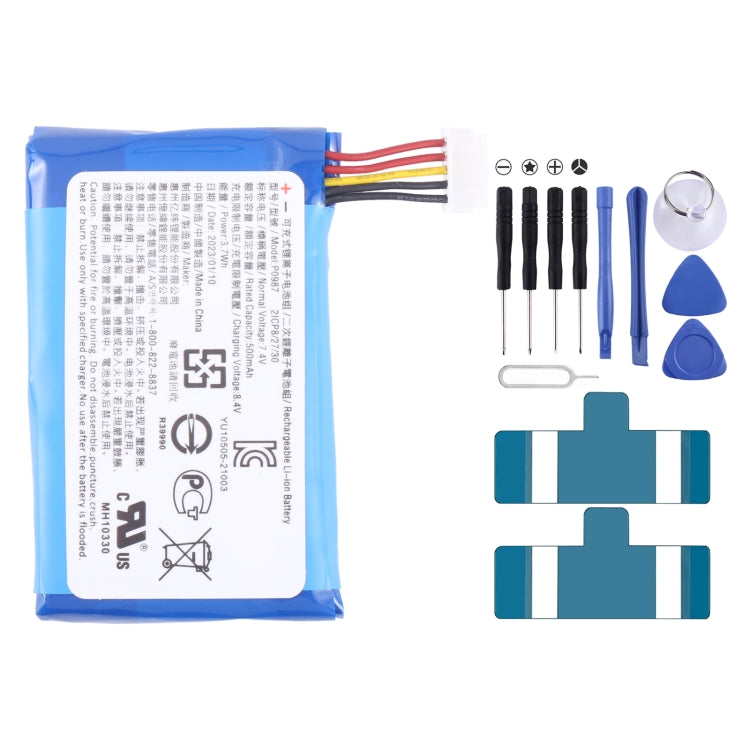 Sostituzione della batteria, For Amazfit BIP S A1805 PL472020V 190mAh, For Amazfit EVE Ingenico Link 2500 P0750-LF 1250mAh, For Amazfit EVE L0922-LF 750mAh, For Amazfit EVE P0987 500mAh, For Amazfit EVE P0963 495mAh, For Amazfit EVE P0967 1100mAh