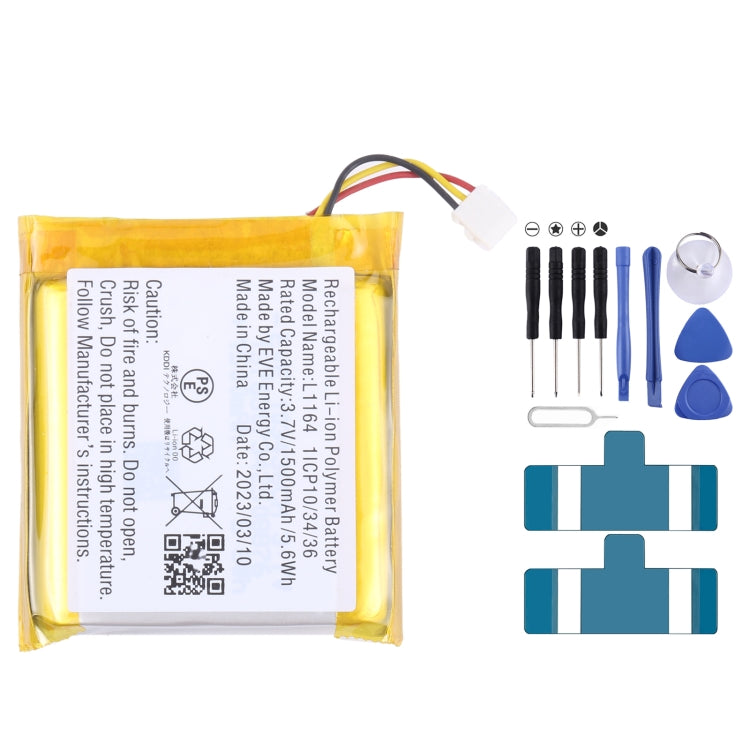 Sostituzione della batteria, For Amazfit BIP S A1805 PL472020V 190mAh, For Amazfit EVE Ingenico Link 2500 P0750-LF 1250mAh, For Amazfit EVE L0922-LF 750mAh, For Amazfit EVE P0987 500mAh, For Amazfit EVE P0963 495mAh, For Amazfit EVE P0967 1100mAh