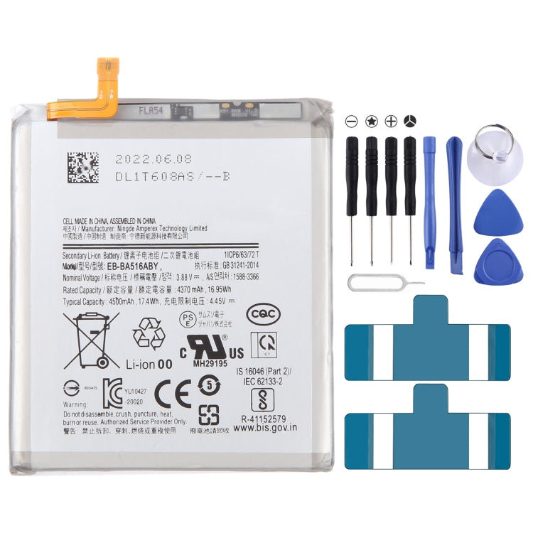 Sostituzione della batteria, For Samsung Galaxy Z Fold5 2310mAh 1960mAh 1 Pair, For Samsung Galaxy Z Flip5 2620mAh 971mAh 1 Pair, For Samsung Galaxy Note20 SM-N980F/DS 4300mAh, For Samsung Galaxy A51 5G SM-A516B/DS 4500mAh