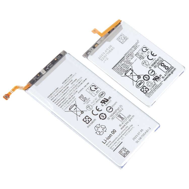 Sostituzione della batteria, For Samsung Galaxy Z Fold5 2310mAh 1960mAh 1 Pair, For Samsung Galaxy Z Flip5 2620mAh 971mAh 1 Pair, For Samsung Galaxy Note20 SM-N980F/DS 4300mAh, For Samsung Galaxy A51 5G SM-A516B/DS 4500mAh