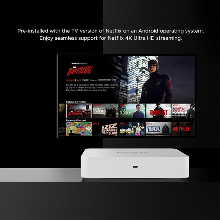 Box TV Android Kickpi KP1 Dual Band WiFi 4K HD, 2GB+32GB