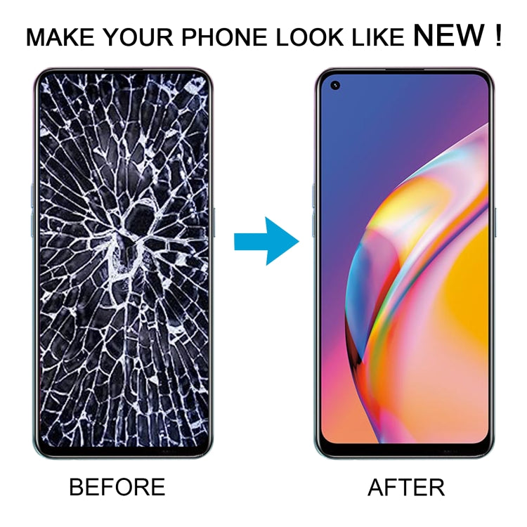 Digitalizzatore schermo LCD AMOLED originale assemblaggio completo con cornice, For OPPO F19 Pro