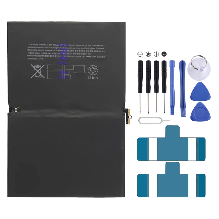 Sostituzione della batteria, For iPad 7/8/9 10.2, For iPad 9.7 2018 A1893 A1954, For iPad 2017 A1822 A1823, For iPad Pro 9.7 A1664/A1675/A1674/A1673, For iPad Air 2 2014 A1567 A1566 A1547, For iPad 5 Air 1 A1474 A1475 A1476