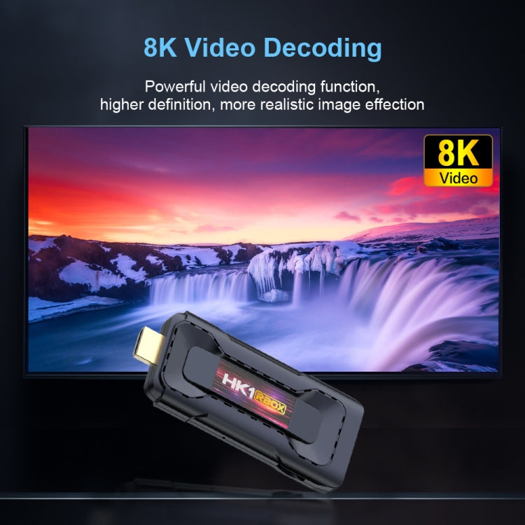 Chiavetta TV Bluetooth HK1 RBOX D8 RK3528 Android 13.0 Quad Core 8K HD Wifi6, 2GB+16GB, 4GB+32GB