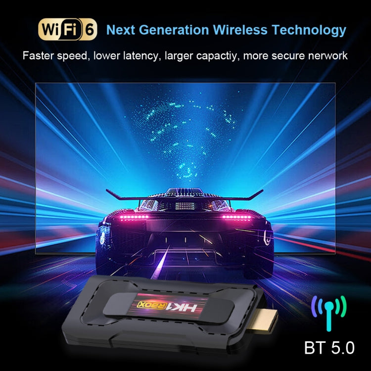 Chiavetta TV Bluetooth HK1 RBOX D8 RK3528 Android 13.0 Quad Core 8K HD Wifi6, 2GB+16GB, 4GB+32GB