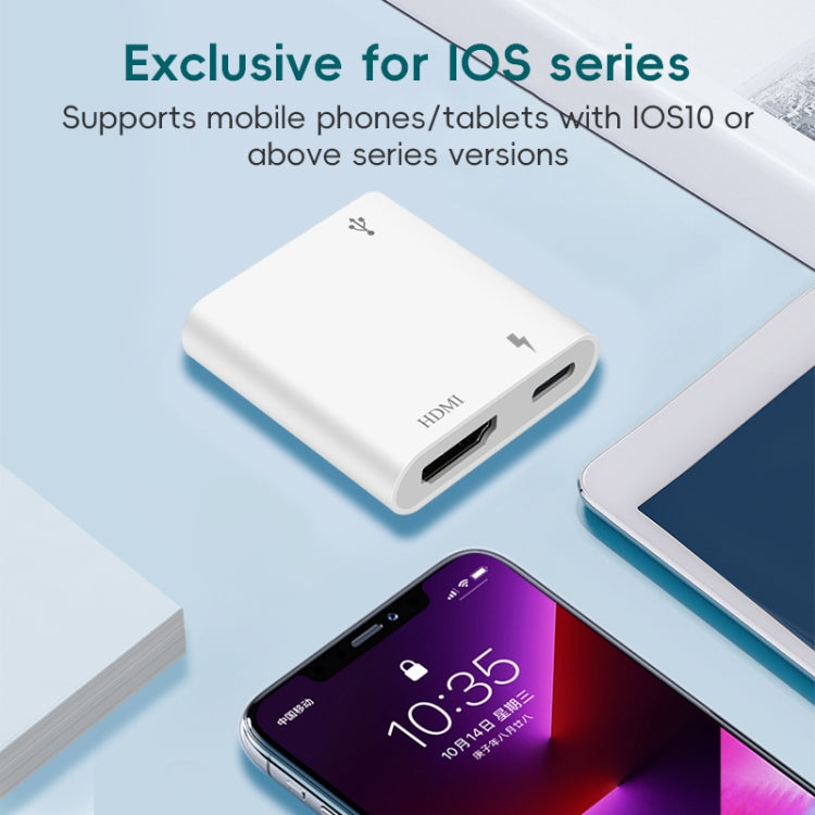 Adattatore AV per telefono cellulare HDMI XM006 1080P iOS10.0