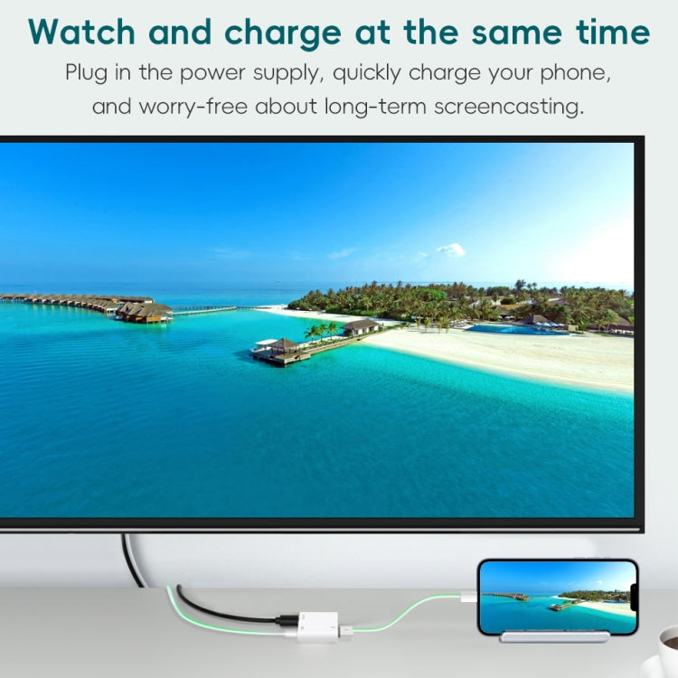 Adattatore AV per telefono cellulare HDMI XM006 1080P iOS10.0
