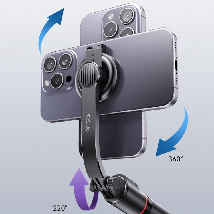 Yesido SF19 Bastone per selfie con telecomando Bluetooth, treppiede magnetico per telefono cellulare, SF19