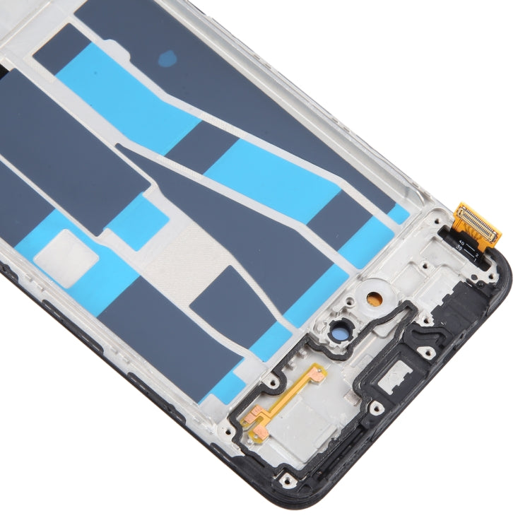 Digitalizzatore di schermi LCD OLED assemblaggio completo con cornice, For OPPO F19 Pro+ 5G, For OPPO F19 Pro