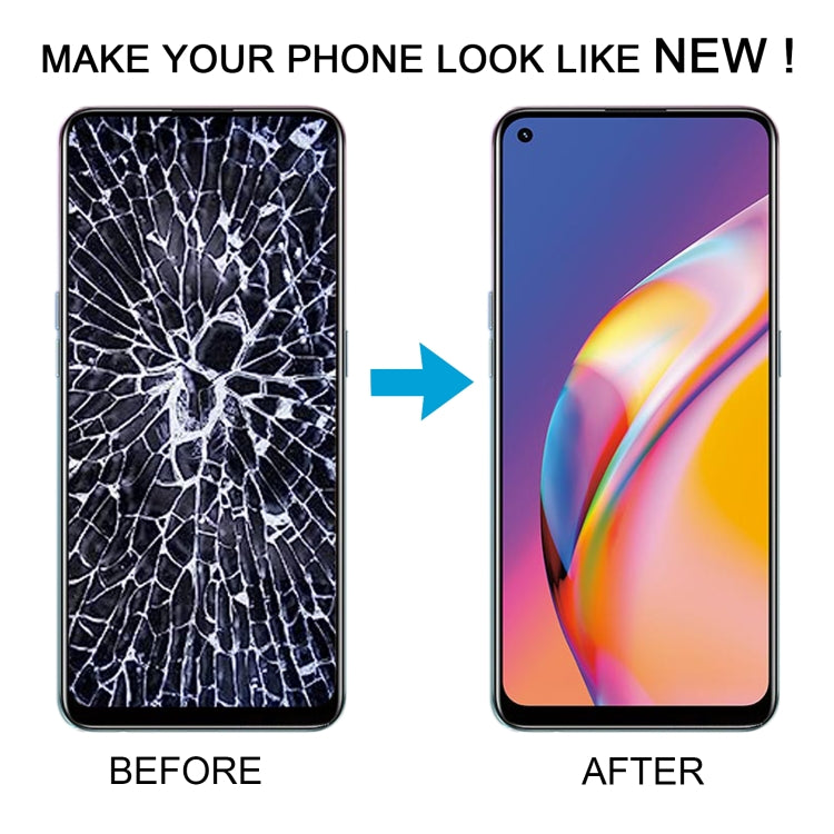 Digitalizzatore di schermi LCD OLED assemblaggio completo con cornice, For OPPO F19 Pro+ 5G, For OPPO F19 Pro